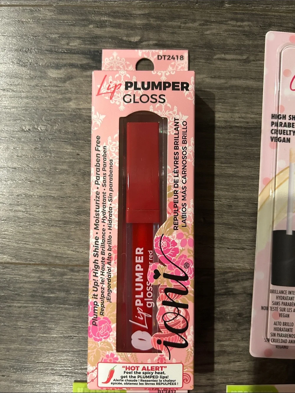 Ioni Lip Plumper Gloss + Crystal Lip Gloss Bundle NEW